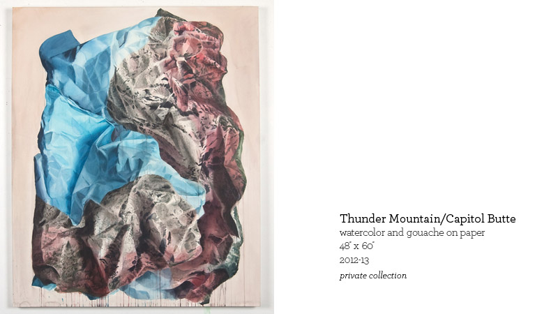 Thunder Mountain/Capitol Butte by John Coyle Steinbrunner